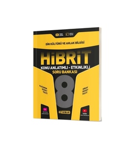 LGS 8. Sınıf HİBRİT Din Kültürü Konu Anlatımlı Etkinlikli Hibrit Soru Bankası
