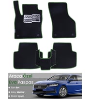 SKODA SUPER B (2024-2025)Uyumlu EVA Paspas Tam Set–Oto Paspas,Araca Özel,Kolay Montaj
