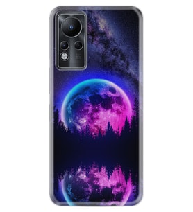 INFINIX Note 11 Pro Note 10 Hot 9 Play Kılıf Desemli Silikon Star Planet 1652
