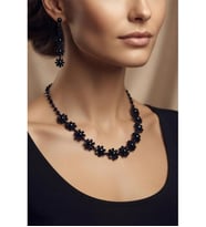 ZİRKON TAŞLI ABİYE KOLYE KÜPE SET