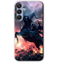 Galaxy A25 Kılıf HD Desen Baskılı Kılıf - Bloodhorne