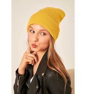 Hardal Sarısı Bere Unisex