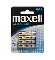 Maxell Lr03 Aaa Alkalin İnce Kalem Pil 4 lü Paket Blister