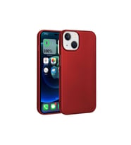 Apple iPhone 15 Plus Uyumlu Kılıf Zore Premier Silikon Kapak (Kırmızı)
