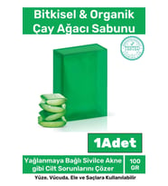 Özel Üretim %100 Doğal Koku Yüz Cilt Beyazlatıcı Organik Nemlendirici Çay Ağacı Sabunu 1 Adet
