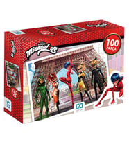 Ca Games Miraculous Uğur Böceği Ve Kara Kedi Puzzle 100 Parça CA.5002