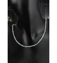 Amazonit Doğal Taş Kristal Küre Kesim 3mm Kolye