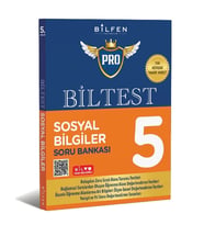 BİLFEN YAYINCILIK 5.SINIF BİLTEST PRO SOSYAL BİLGİLER SORU BANKASI (YENİ MÜFREDAT)
