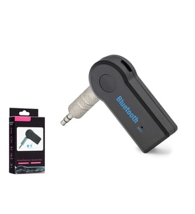 HADRON HD9001 Bluetooth Ses Alıcı Adaptör 3.5 mm AUX Mikrofonlu Handsfree Siyah