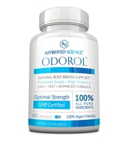Approved Science Odorol Ağız Kokusu Giderici Önleyici Gıda Takviyesi Kapsül