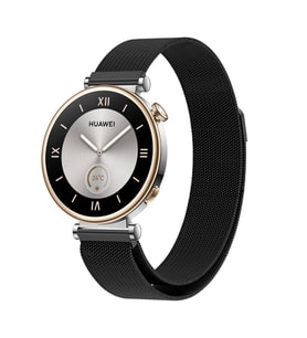 Huawei Watch GT 4 41mm Uyumlu 18mm Kordon Hasır Metal Mıknatıslı Örgü Zore KRD-01 Kayış