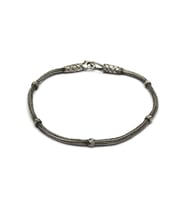 Unisex El Örmesi 5.2 gr 1000 Ayar Gümüş Kazaziye Bileklik (Çok Renkli)