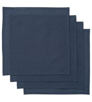 IKEA SNÖKRABBA mavi-siyah 35x35 cm kumaş peçete
