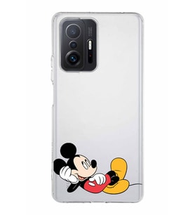 Xiaomi  Mi 11T Pro  Kamera Korumalı Kapak Mickey Mouse Tasarımlı Şeffaf  Kılıf