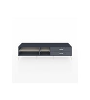 Hyperion TV Ünitesi 2 Raflı 2 Çekmeceli  220x44x51 Antrasit-Aytaşı/Antrasit