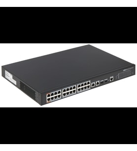 Dahua Pfs4226-24et-360-v3, 24 Port, Megabit, Poe 360w, 2 Port Gigabit Uplink, 2 Port Gigabit Combo S