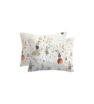 Flanel ( Pazen ) Fermuarlı Bebek Yastık Kılıfı 35x45 ( 2 Adet )