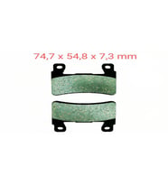 HONDA KAWASAKİ UYUMLU ÖN FREN DİSK BALATASI FA265 FA296 CBR 600 RR(2003-2004) CB 1100-1300-CBR 600 FZX-6R