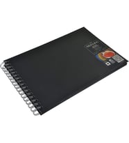 Fabriano Blackbook Landscape Siyah Kağıt Çok Amaçlı Defter 190 gr. A4 40 yp. 