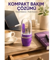 Mor Tırnak Bakım Seti Cımbız Makas Törpü ve Tırnak Makası