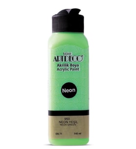 Artdeco Akrilik Boya 140ml Yeşil Neon