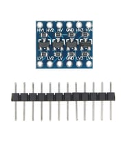 4 Kanal 2 Yönlü Lojik Seviye Dönüştürücü-5V 3.3V Sinyal Uygunlaştırıcı IIC I2C SPI UART Bi-Direction