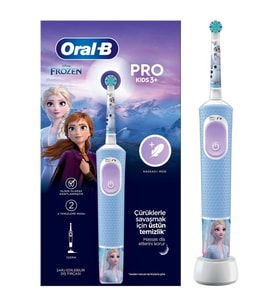 Oral-B Vitality Pro Frozen Özel Seri Çocuklar İçin Şarj Edilebilir Diş Fırçası