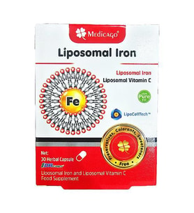 Medicago Lipozomal Demir 30 Kapsül