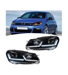 Vw Golf 6 2010.2011.2012 Mk6 Krom 7.5 Dizayn J Ledli Ön Far