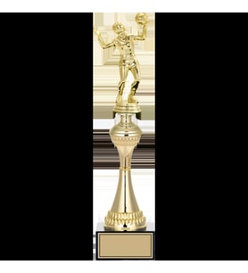 ODAK KUPA - Figürlü Kupalar - Voleybol Kadın Figürlü Kupalar FG-029 A - 38 cm