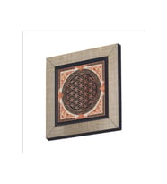 Yaşam Çiçeği Baskılı MDF Magnet 7X7