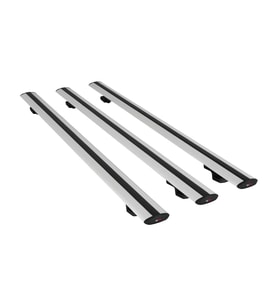 Volvo V50 Estate 2004-2012 Arası ile uyumlu Basic Model Ara Atkı Tavan Barı GRİ 3 ADET