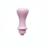 Renkli Sentetik Reçine Mum Mühürü Sapı 4 Farklı Makaron Renk M8  Pembe