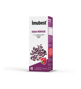 İmubest Sambucus Nigra, Beta Glukan, Vitamin C & Çinko Şurup 150 ml