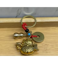Metal Şans Ve Bereket Kedisi Anahtarlık Model 1 (Standart)