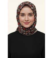 HEMENİX LOCELLA ÇİÇEK DESENLİ EŞARP