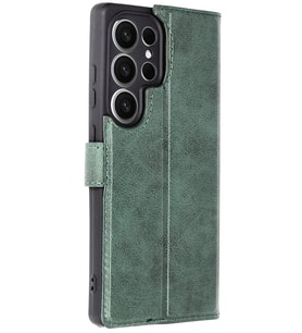 Galaxy S25 Ultra Kılıf Trend S Plus Kapaklı Kılıf - Yeşil