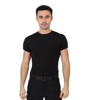 Micro Kısa Kol Asker Tişörtü - Askeri Malzeme (Siyah)