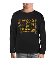One Piece - Straw Hat Siyah Çocuk Sweatshirt