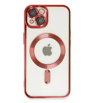 iPhone 14 Kılıf Kross Magneticsafe Kapak - Kırmızı