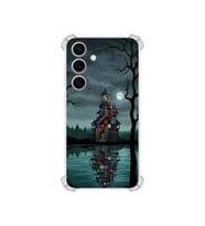 PrintiFy Samsung Galaxy S25plus ile Uyumlu Simya Serisi Gölge Ve Cam Tasarımlı Uv Baskılı Köşe Korumalı Antişok Kılıf
