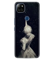 Casper E30 F20 X20 Kılıf Desemli Silikon Star Woman 1332