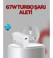 67 Watt Type C Şarj Adaptörü Zenfone 7 8 9 Uyumlu
