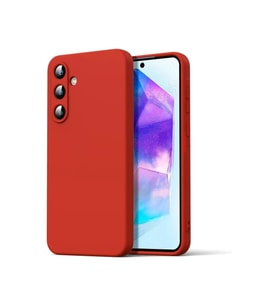 Samsung Galaxy A16 5G Kılıf Nano içi Kadife Silikon - Kırmızı