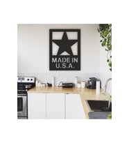 Made In Usa Ahşap Mdf Lazer Kesim Tablo