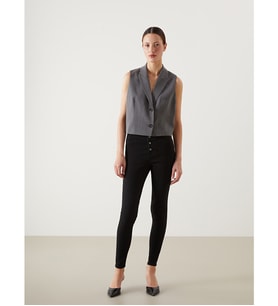 LCW Jeans Siyah Jüpiter Süper Skinny Fit Kadın Jean Pantolon