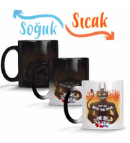 Cuphead 01 Sihirli Kupa Bardak Porselen