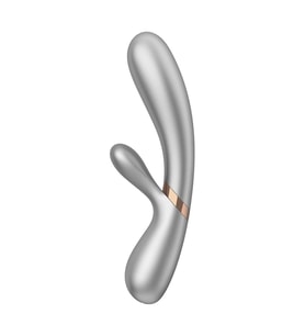 Satisfyer Hot Lover App Kontrollü Tavşan Vibratör Silver