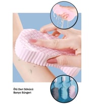 Mithra Life 2 Adet Ölü Deri Temizleyici Banyo Lifi Peeling Masaj Süngeri MIT1106