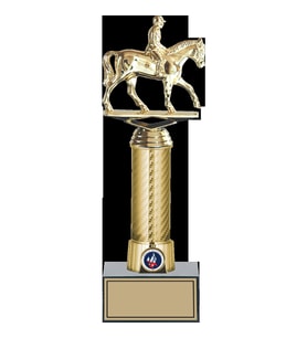 ODAK KUPA - Figürlü Kupalar - At / Binici Figürlü Kupalar FG-008 B - 30 cm